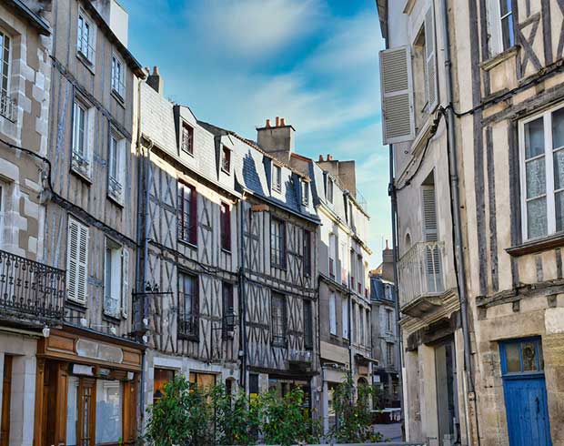 maison ville Poitou